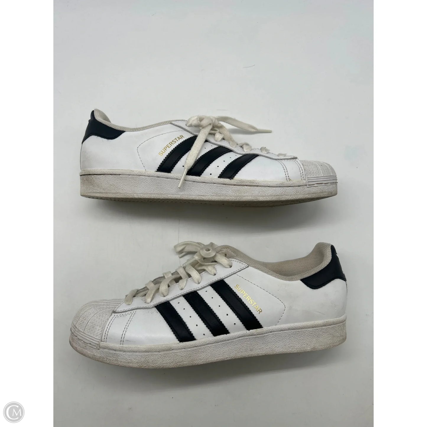 Shoes Athletic By Adidas In Black & White, Size: 10.5
