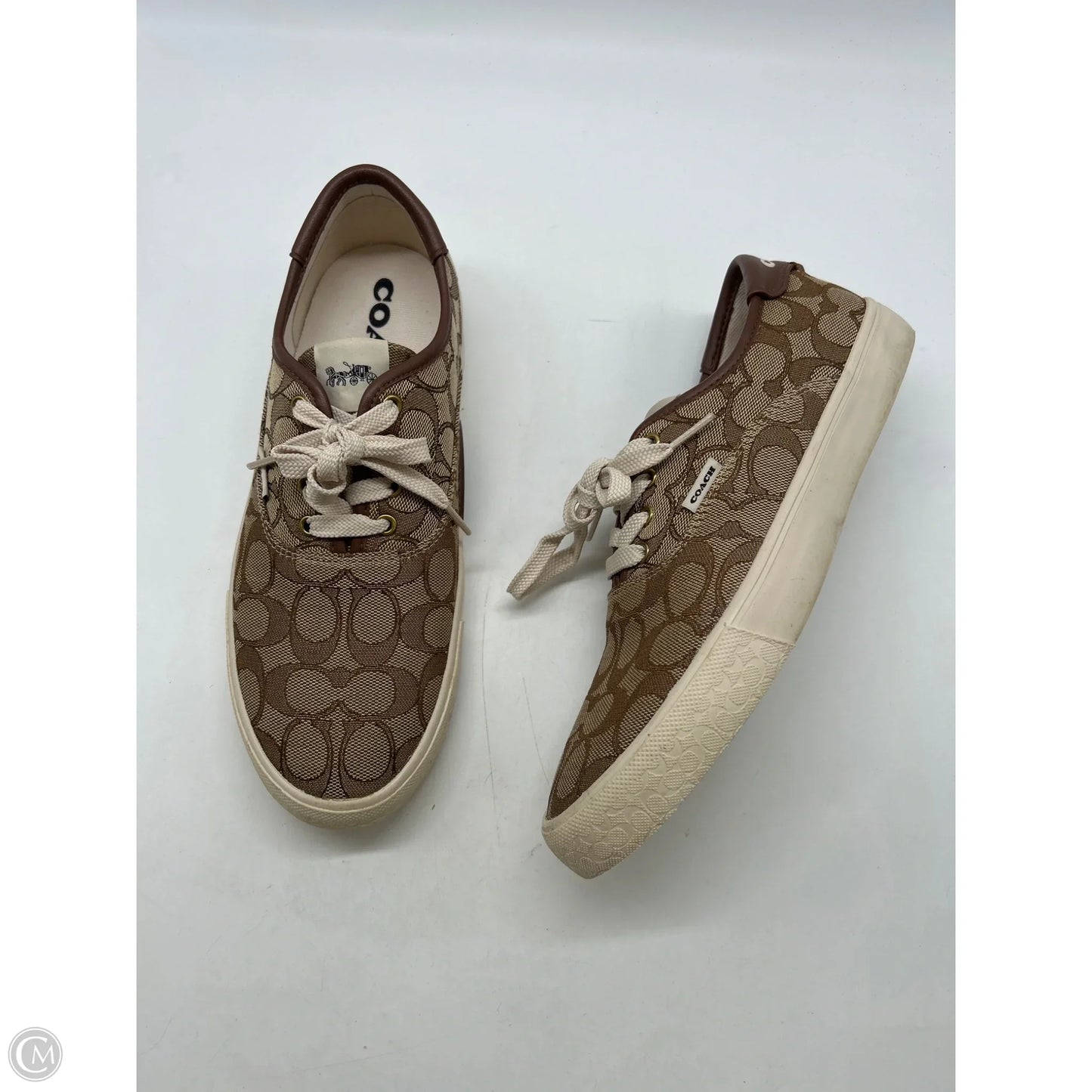 Shoes Designer By Coach In Brown, Size: 8.5