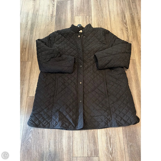 Jacket Puffer & Quilted By J. Jill In Black, Size: 3x