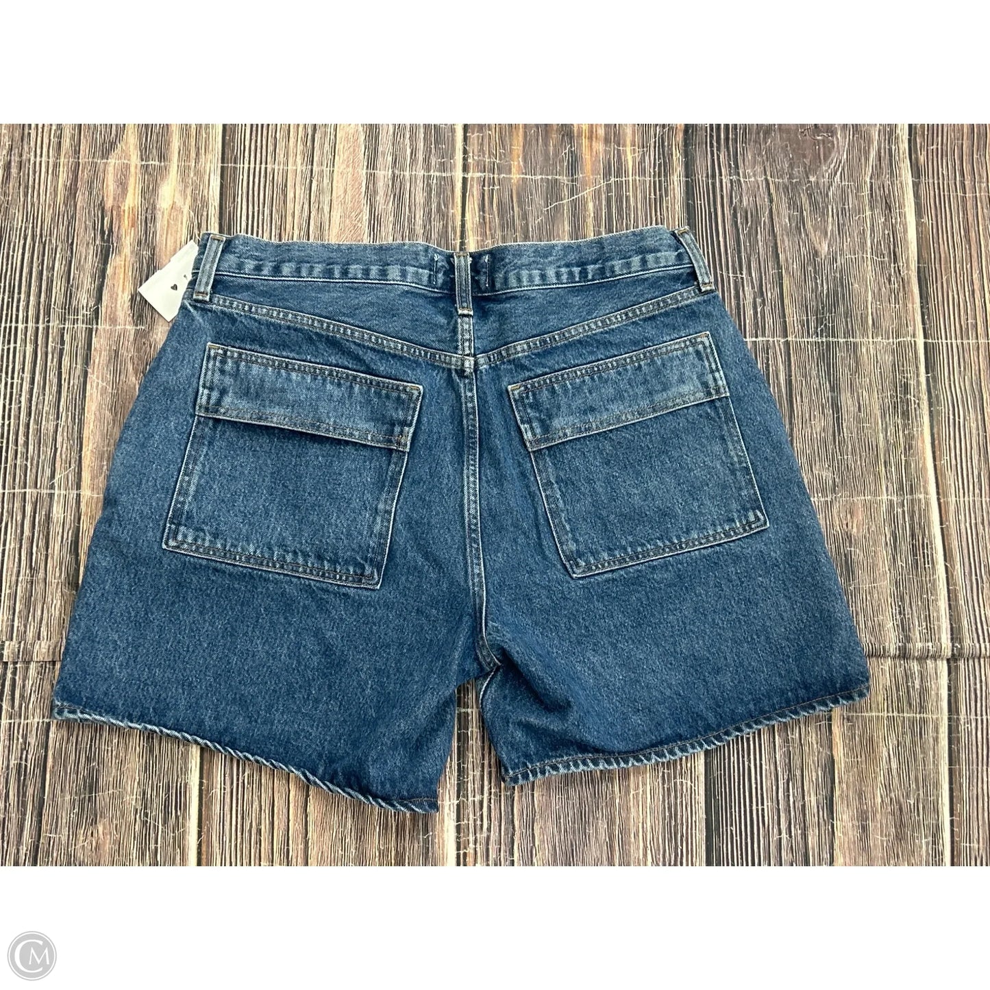 Shorts By Agolde In Blue Denim, Size: 12