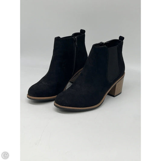 Boots Ankle Heels By Sonoma In Black, Size: 7.5
