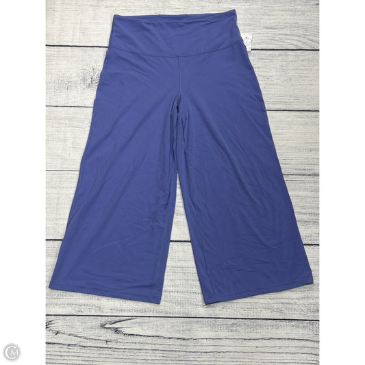Athletic Capris By Athleta In Purple, Size: L