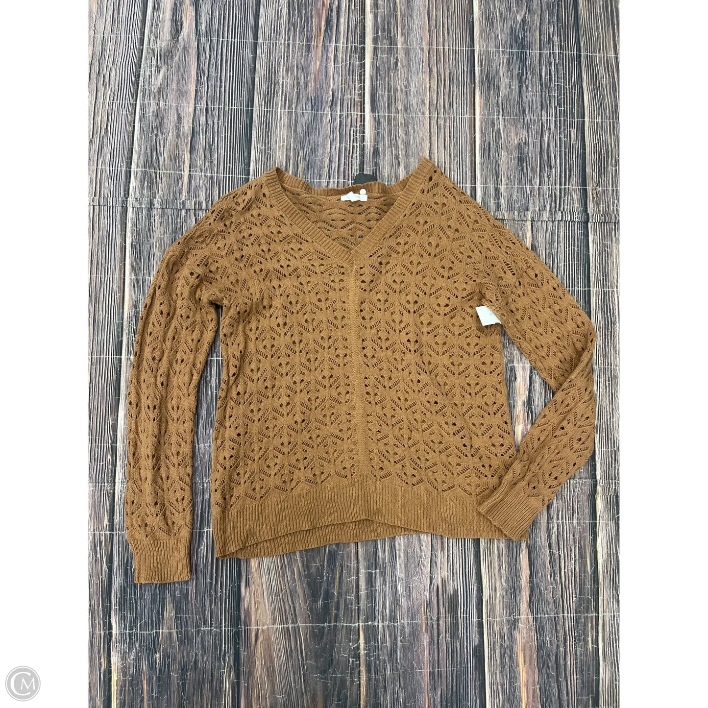 Sweater By Maurices In Brown, Size: L