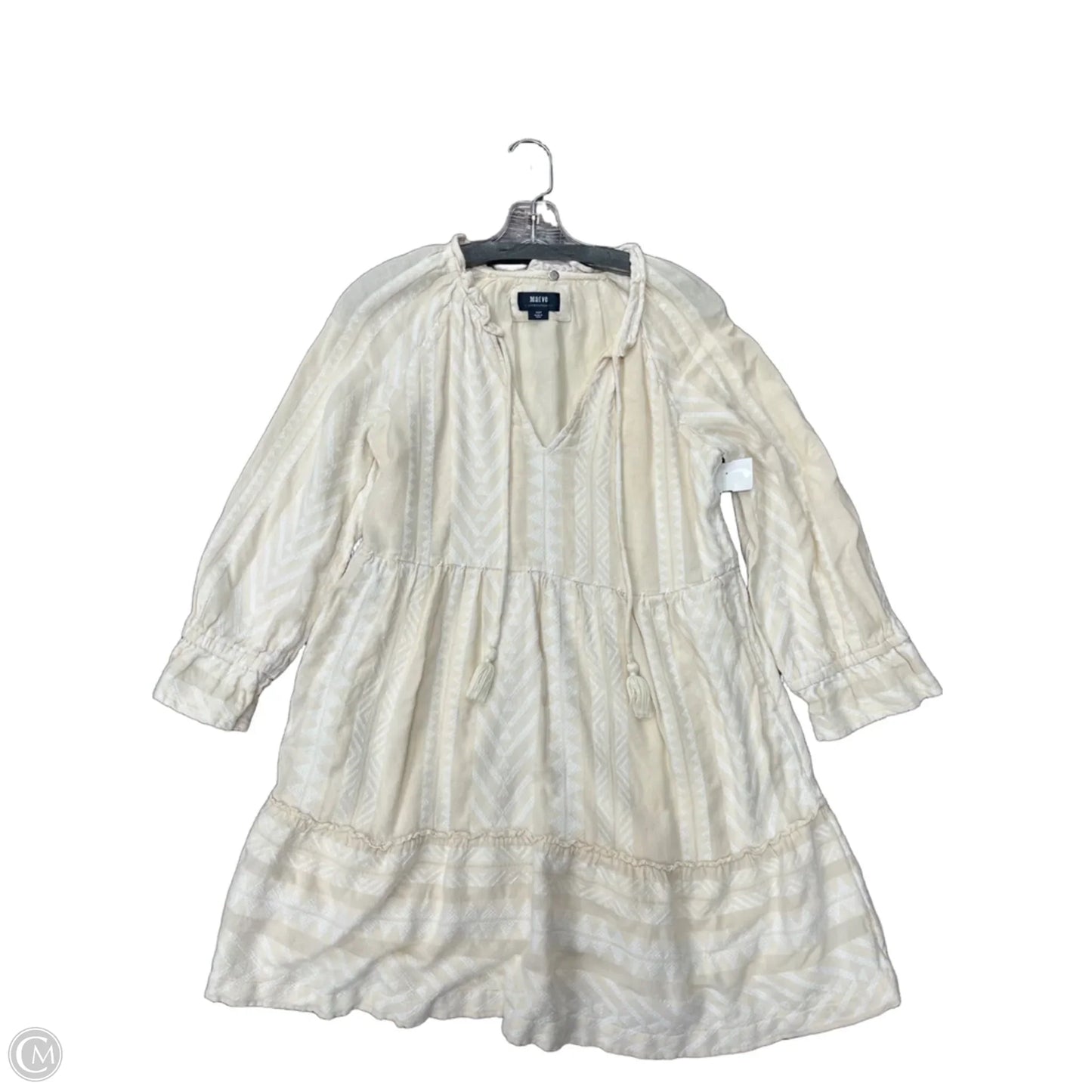Dress Casual Short By Maeve In Cream, Size: Xsp