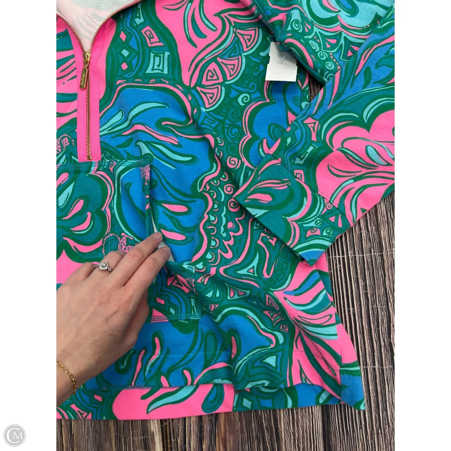 Sweatshirt Designer By Lilly Pulitzer In Multi-colored, Size: Xl