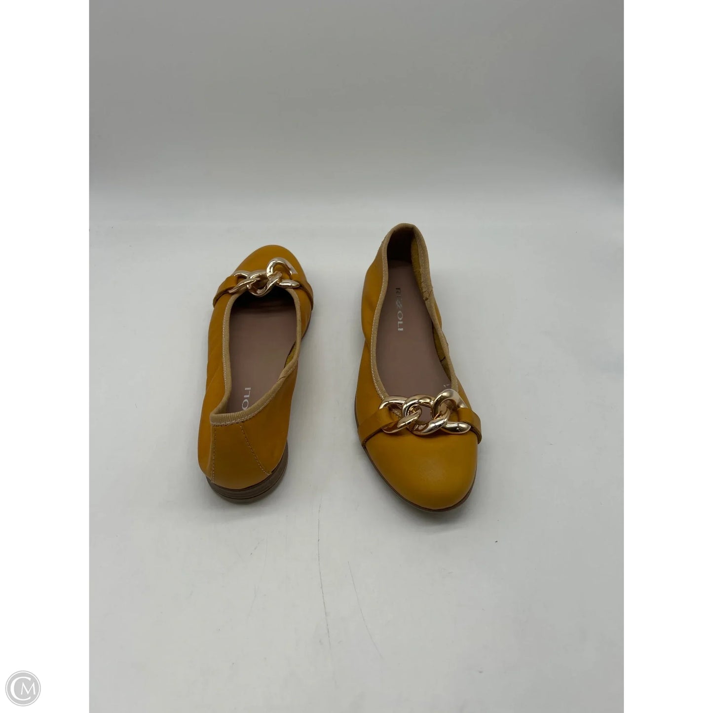 Shoes Flats By Clothes Mentor In Yellow, Size: 6.5