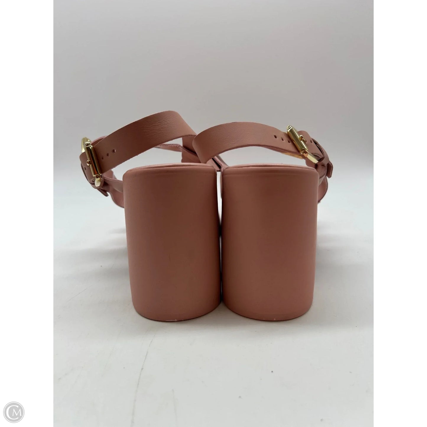 Sandals Heels Block By Free People In Pink, Size: 9.5