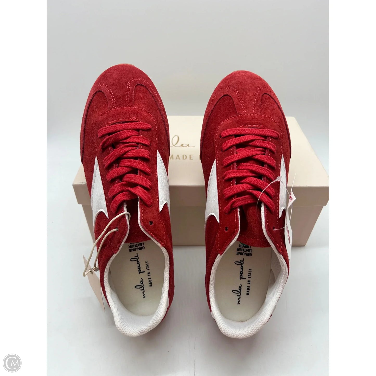 Shoes Athletic By Clothes Mentor In Red, Size: 8