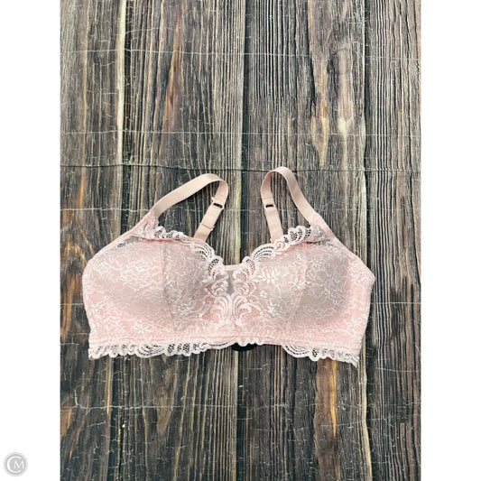 Bralette By Clothes Mentor In Pink, Size: Xl