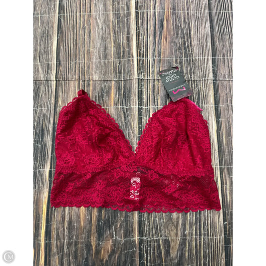 Bralette By Maidenform In Red, Size: Xl