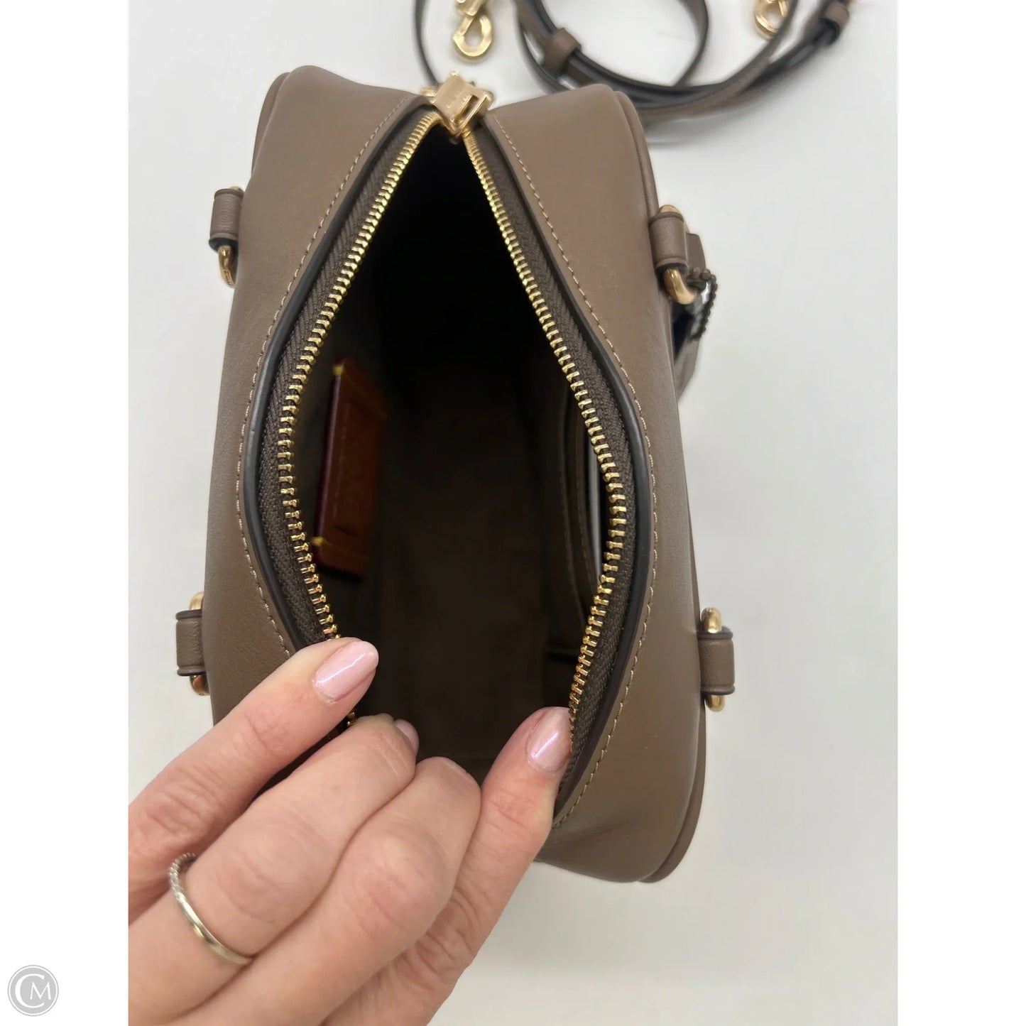 Handbag Designer By Coach, Size: Small