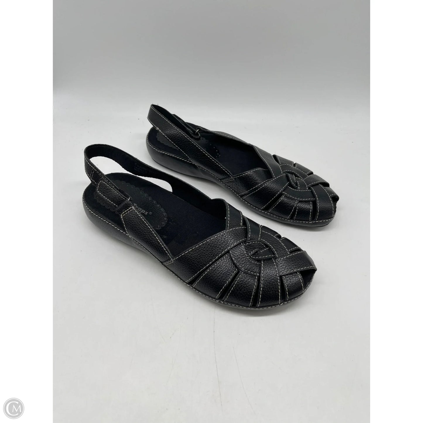 Sandals Flats By Bare Traps In Black, Size: 11