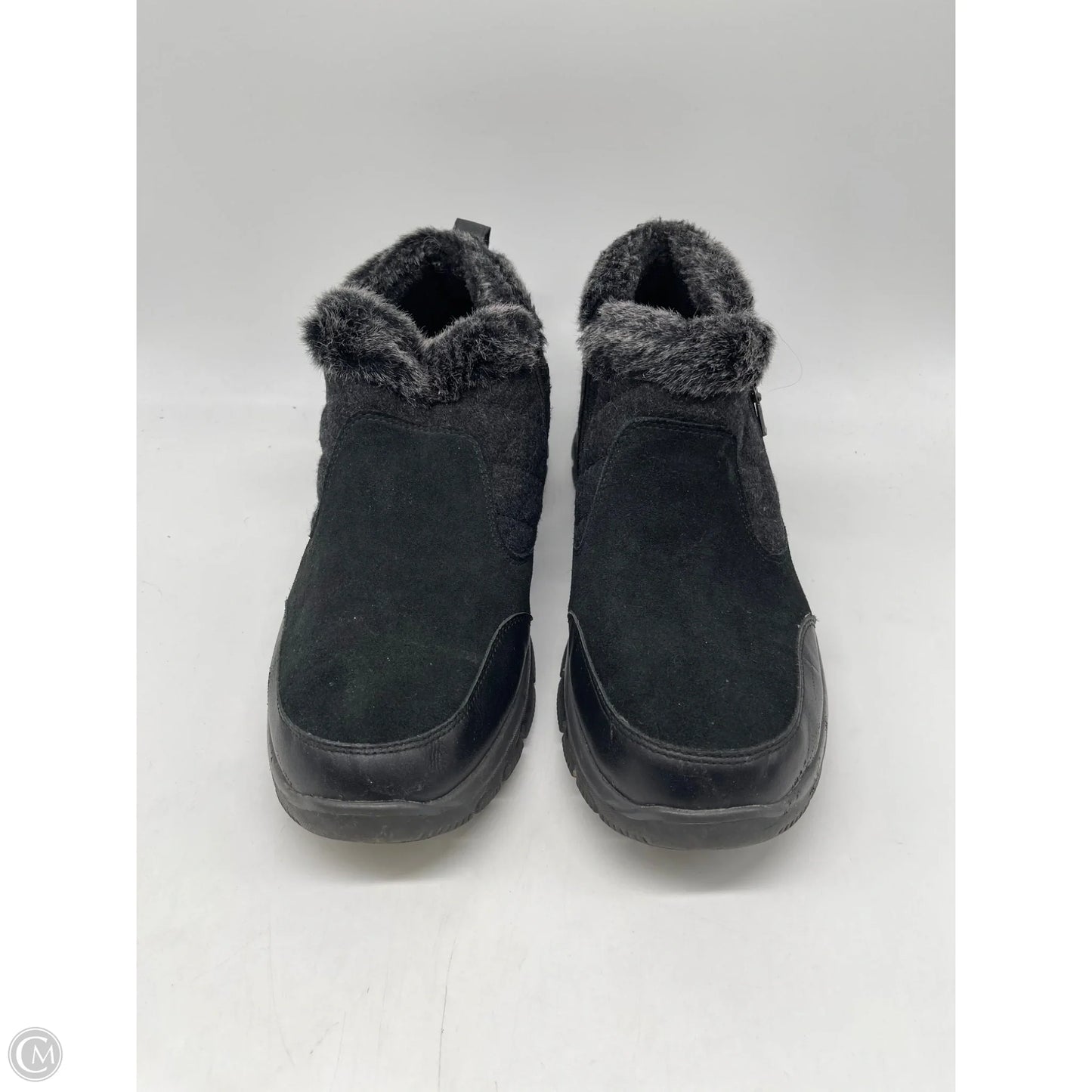 Boots Ankle Flats By Skechers In Black, Size: 11