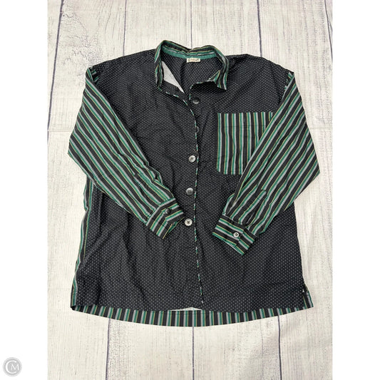 Top Long Sleeve By Free People In Black, Size: S