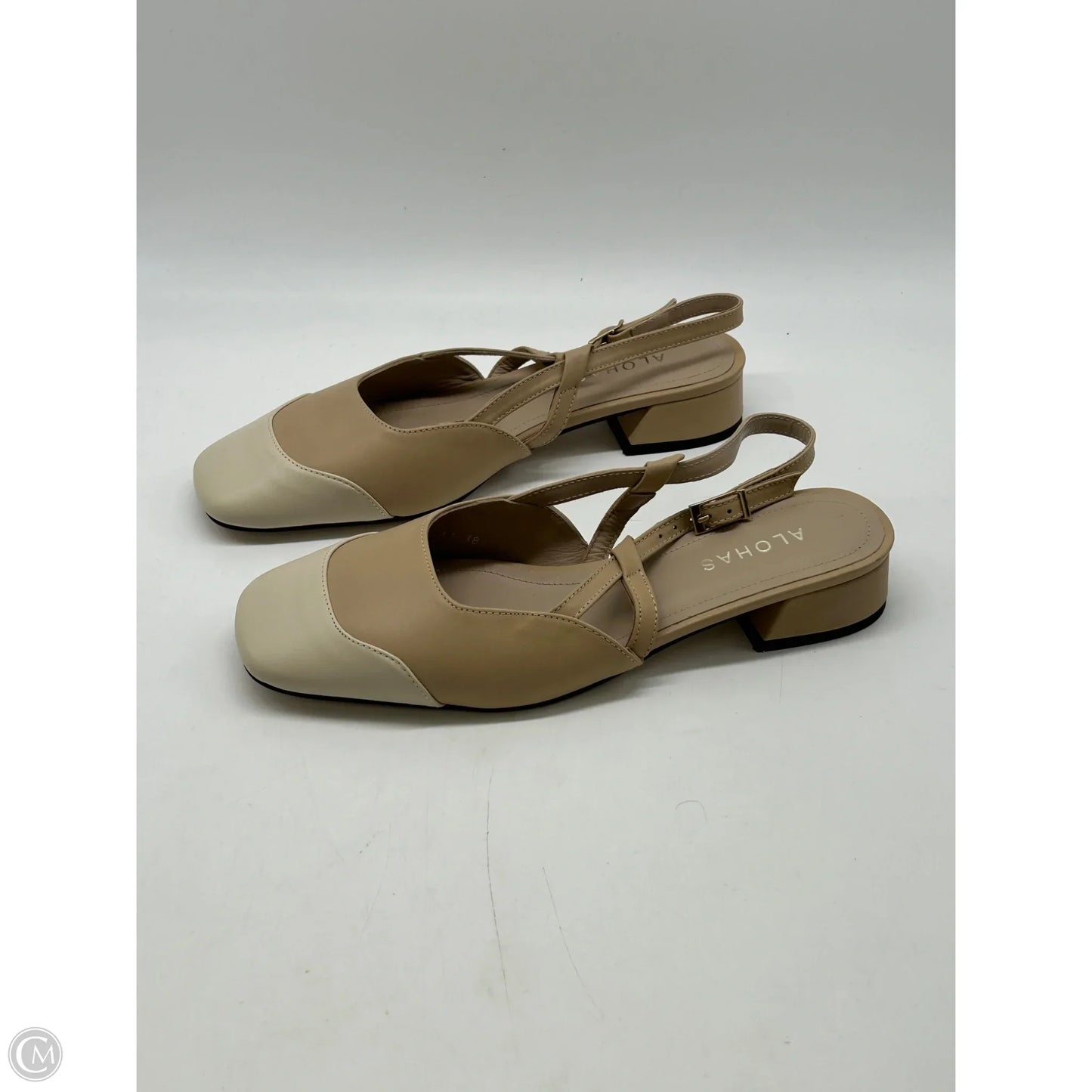 Shoes Flats By Clothes Mentor In Tan, Size: 7.5