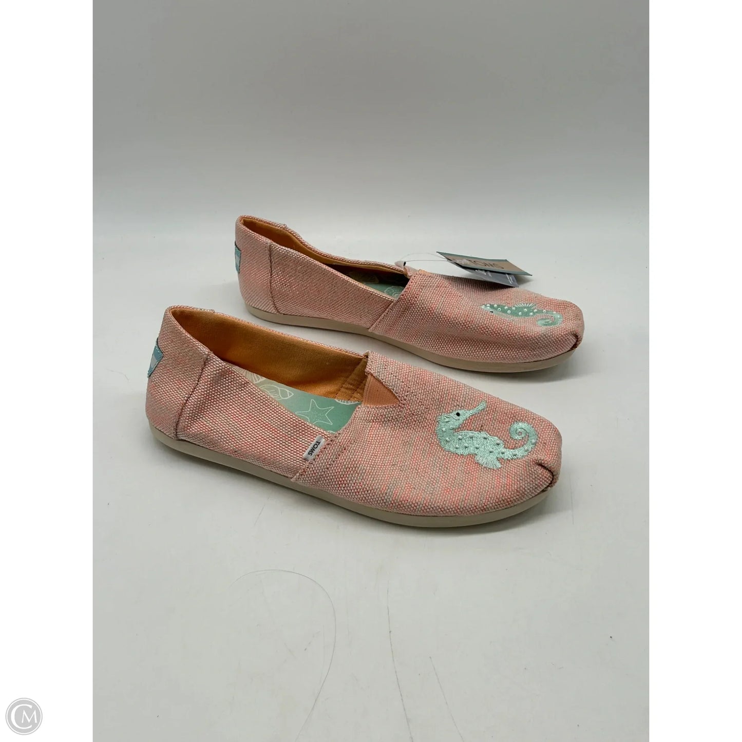 Shoes Flats By Toms In Orange, Size: 7