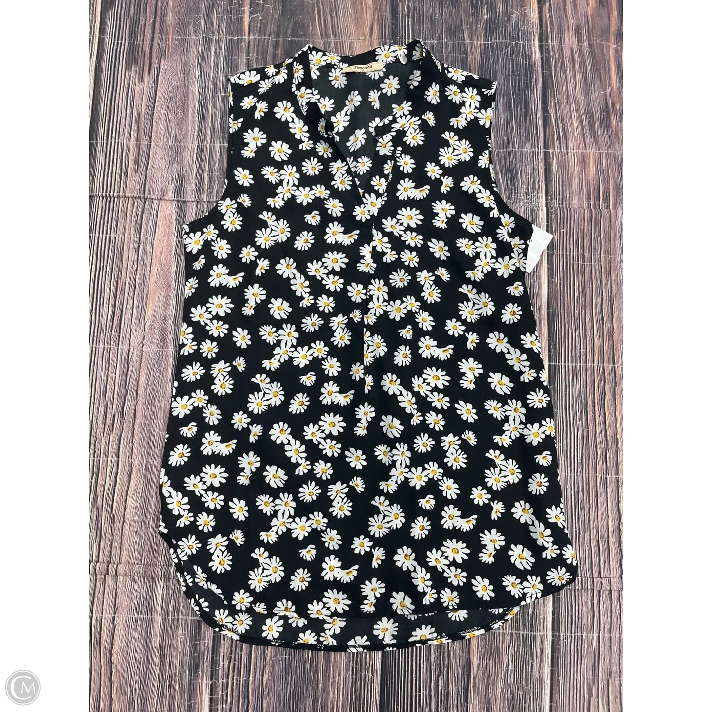 Tank Top By Timeson In Floral Print, Size: S