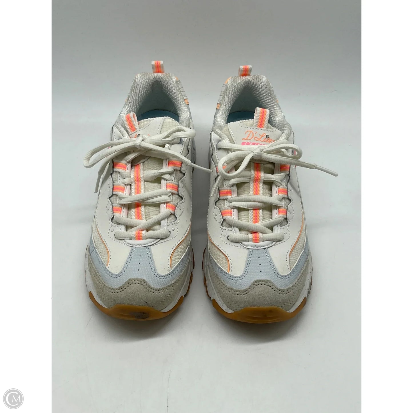 Shoes Athletic By Skechers In White, Size: 7