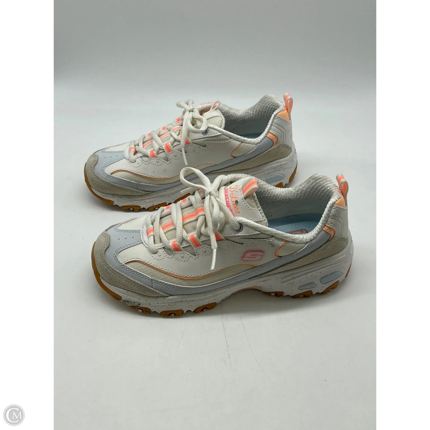 Shoes Athletic By Skechers In White, Size: 7