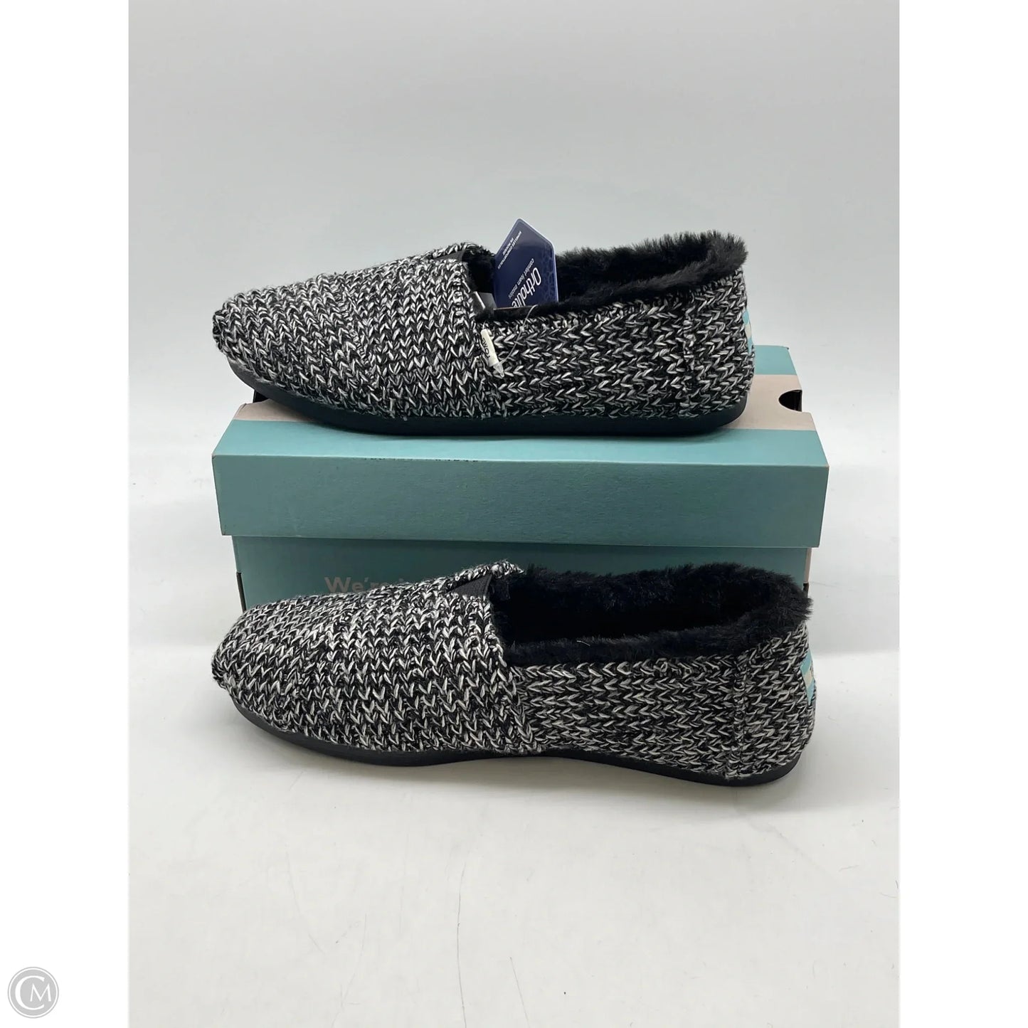 Shoes Flats By Toms In Black, Size: 6.5