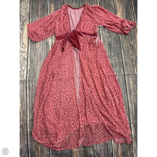 Cardigan By Clothes Mentor In Pink, Size: 18