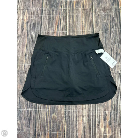 Athletic Skort By Athleta In Black, Size: 1x