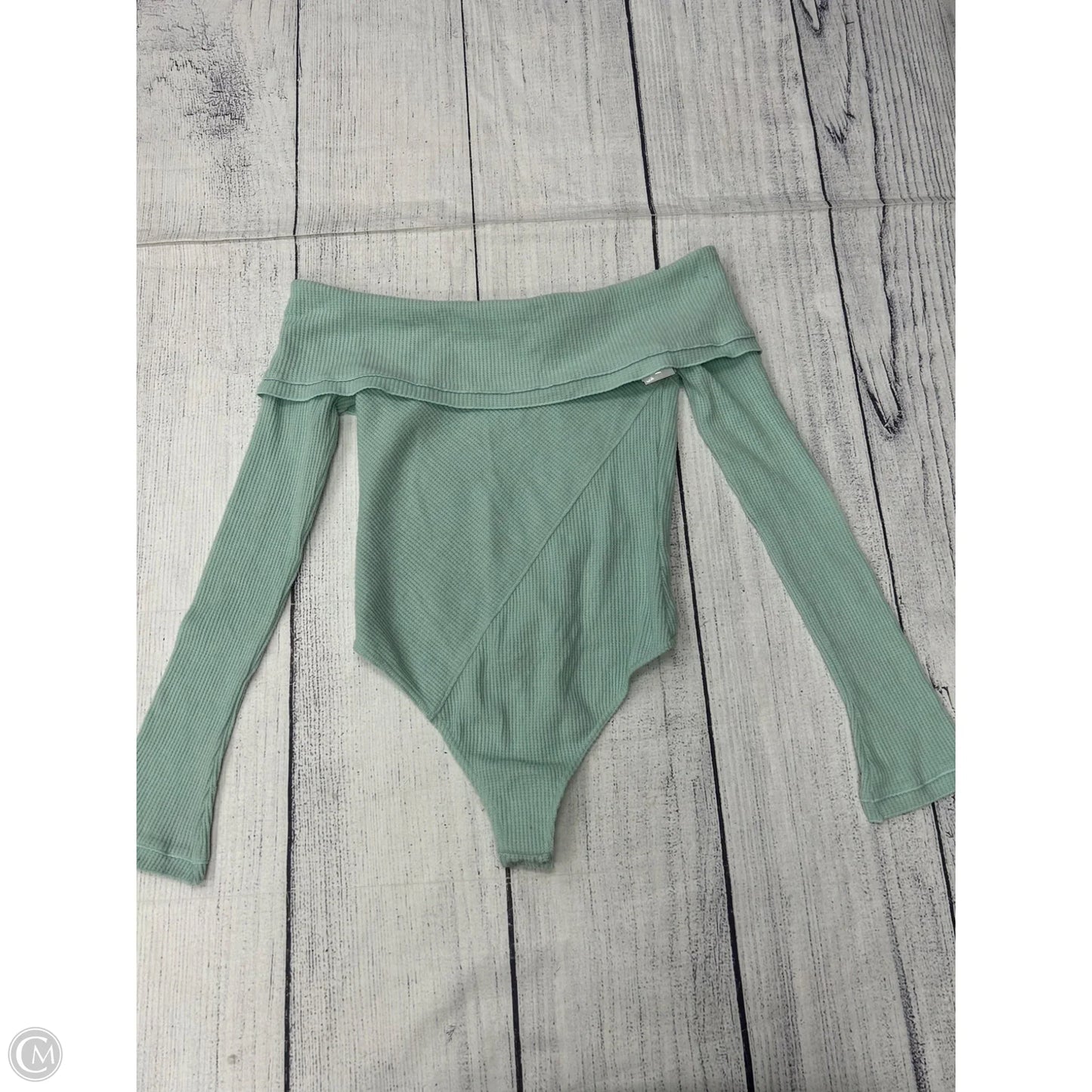 Top Long Sleeve By Free People In Blue, Size: S