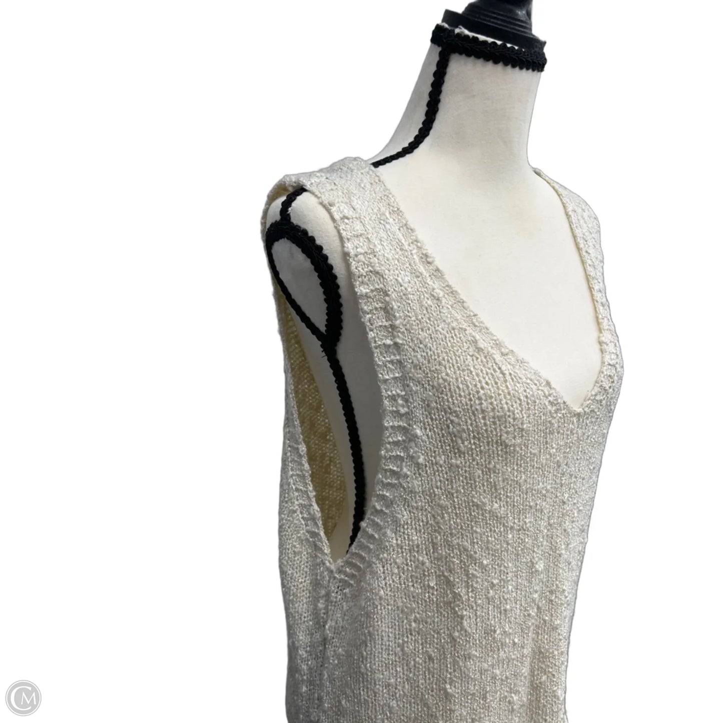 Dress Casual Short By Easel In Cream, Size: L