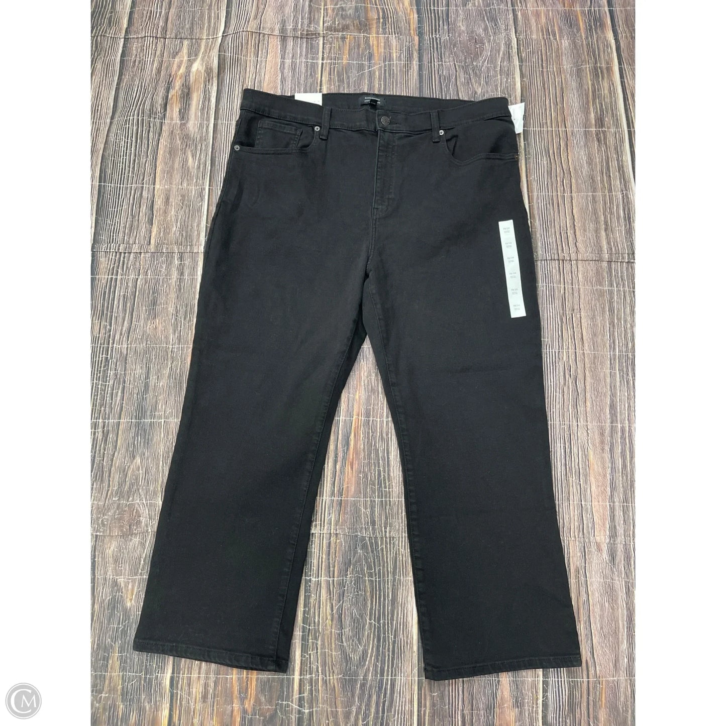 Pants Cropped By Banana Republic In Black, Size: 20