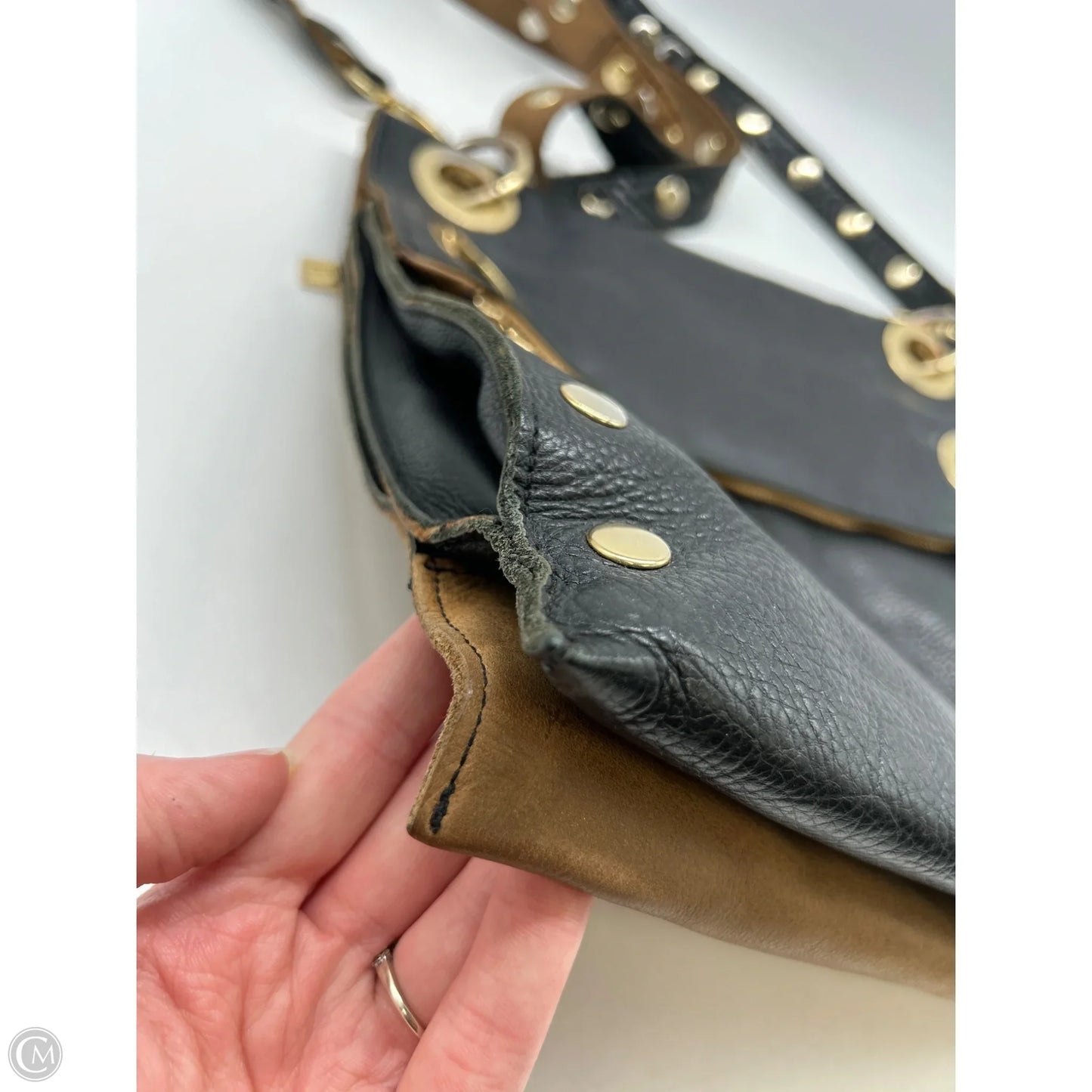 Crossbody Leather By Hammitt, Size: Medium