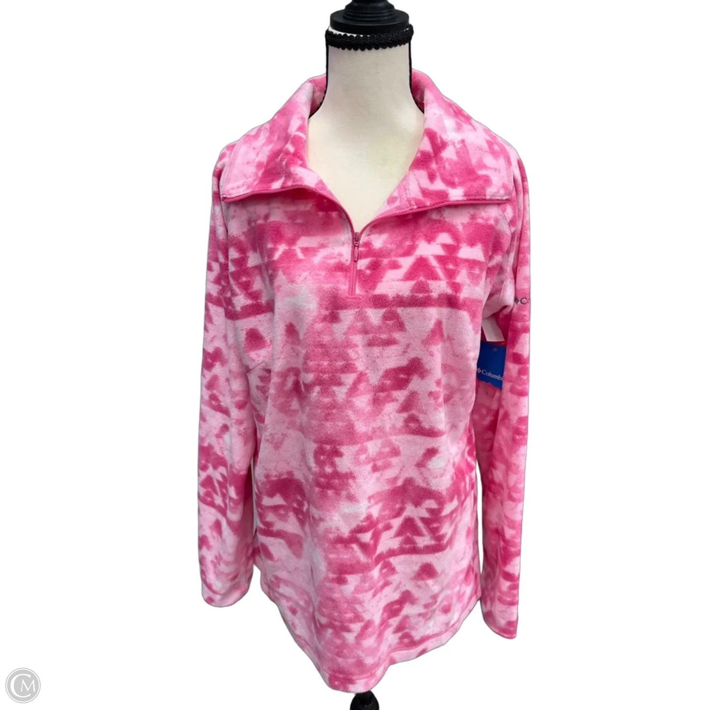 Sweatshirt Collar By Columbia In Pink, Size: 1x