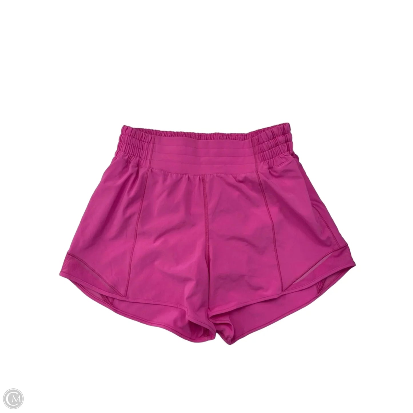 Athletic Shorts By Lululemon In Pink, Size: 6