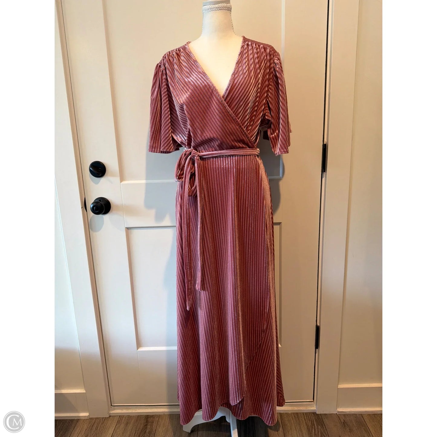 Dress Casual Maxi By Simplee In Pink, Size: Xl