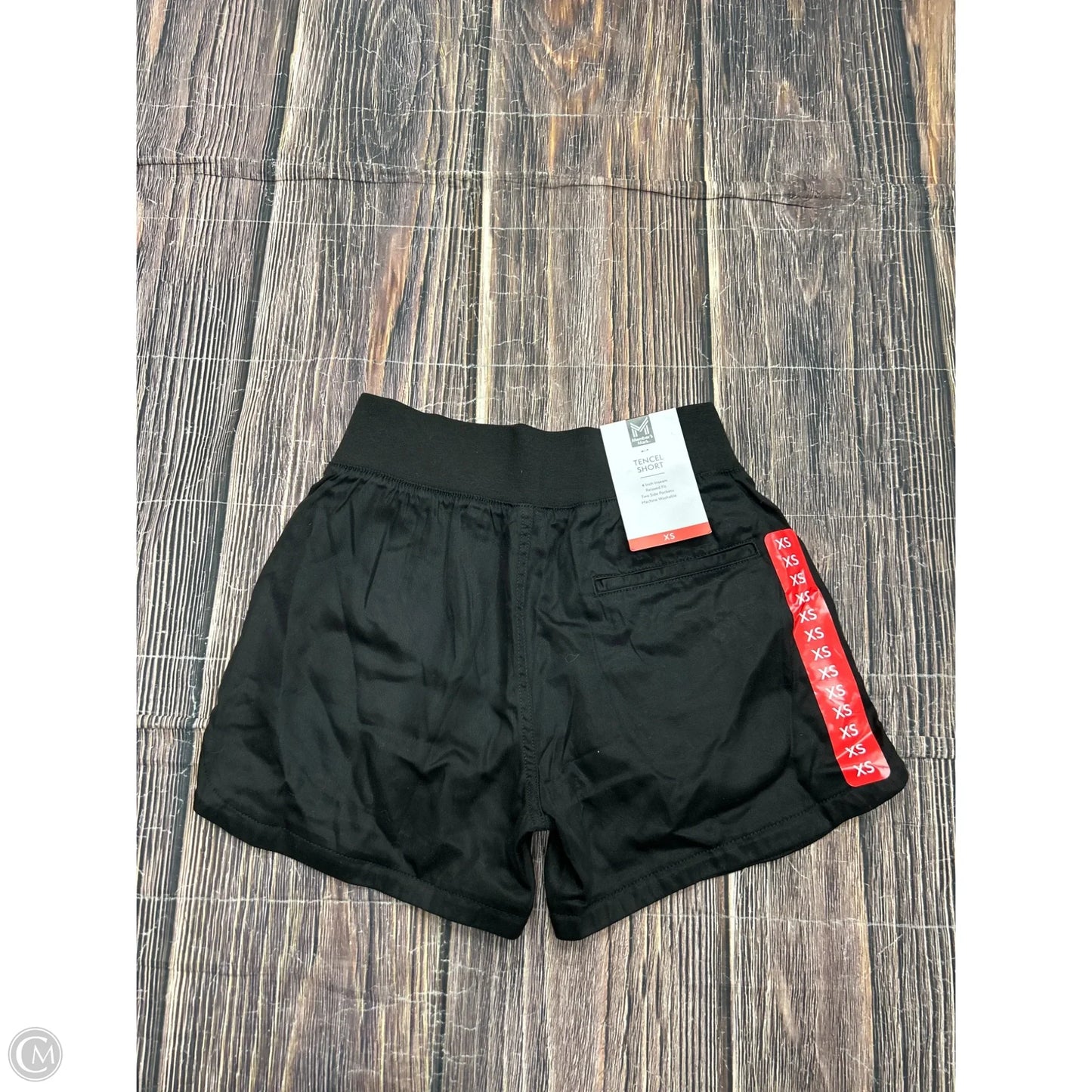 Shorts By Members Mark In Black, Size: Xs