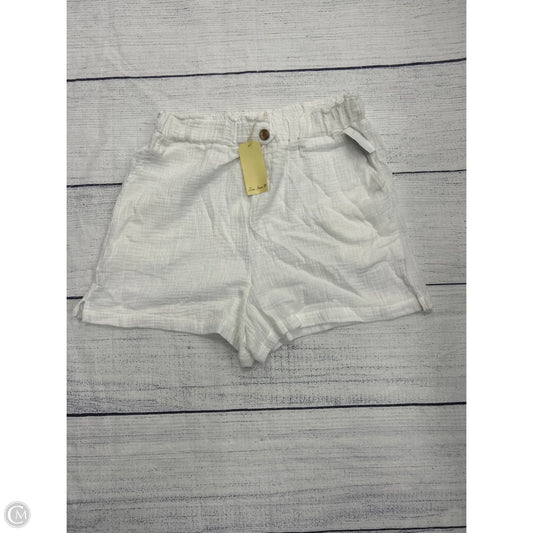 Shorts By Love Notes In White, Size: L
