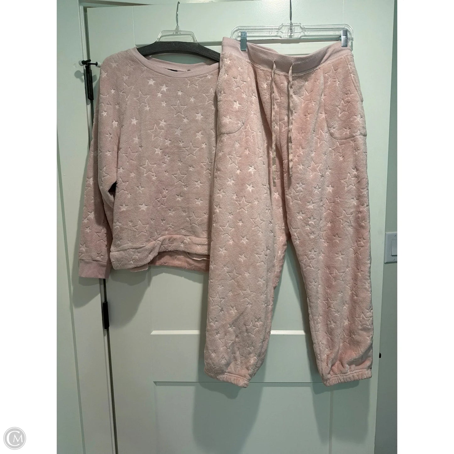 Pajamas 2pc By Cuddl Duds In Pink, Size: Xl