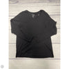 Top Long Sleeve Basic By Chicos In Black, Size: L