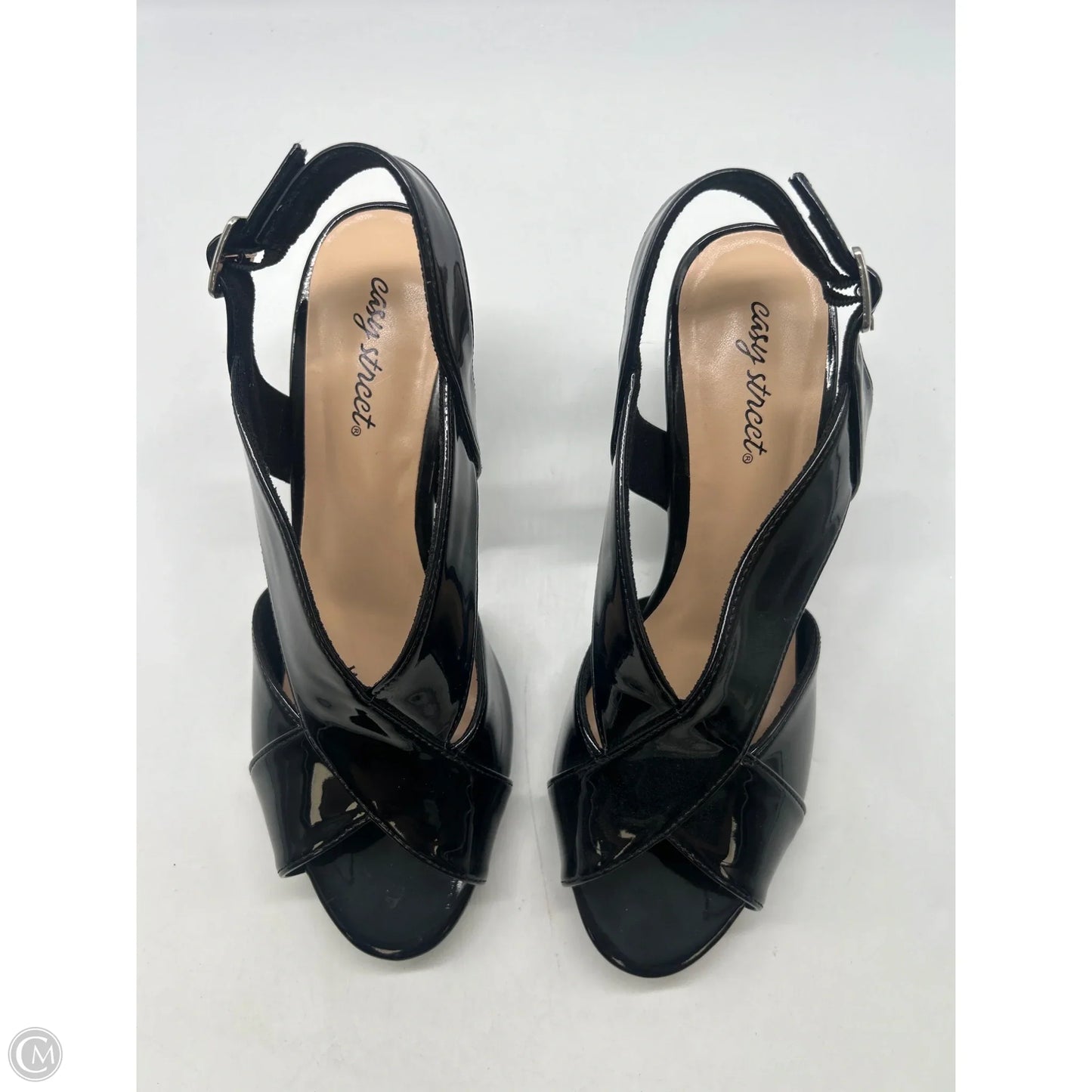 Shoes Heels Block By Easy Street In Black, Size: 10