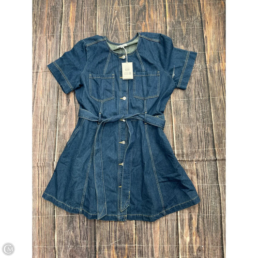 Dress Casual Short By Free Assembly In Blue Denim, Size: 20