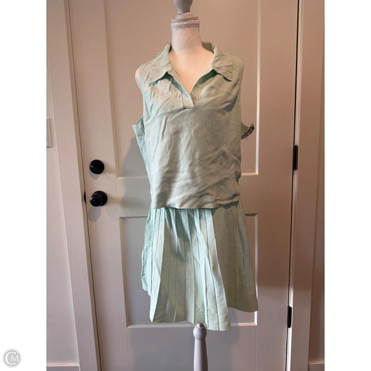 Skirt Set 2pc By A New Day In Green, Size: 1x