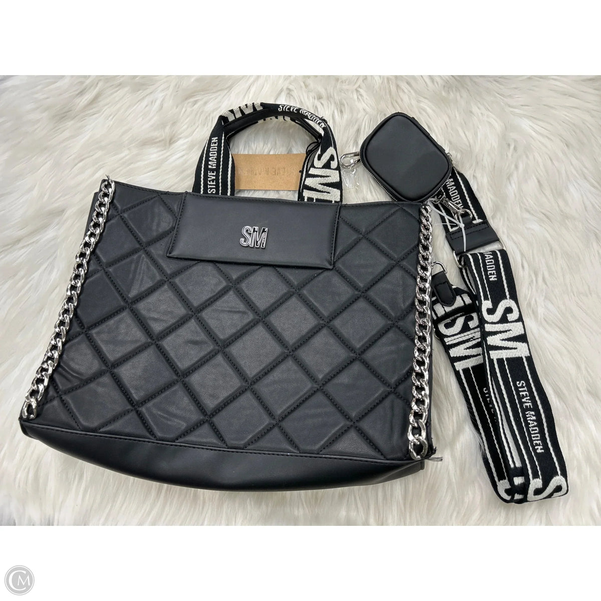 Handbag By Steve Madden, Size: Large