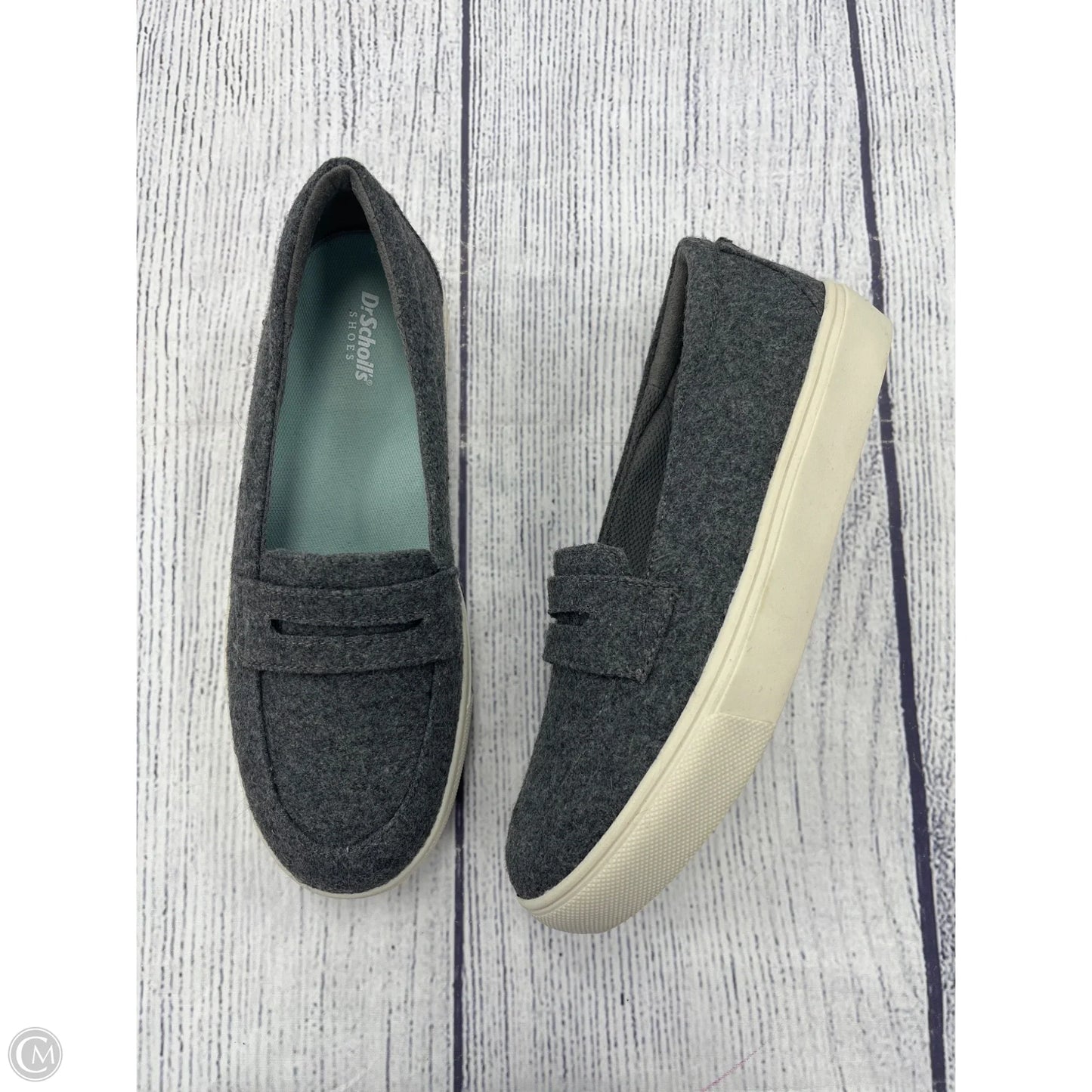 Shoes Flats By Dr Scholls In Grey, Size: 8