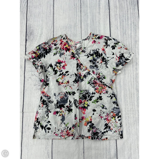 Top Short Sleeve By Clothes Mentor In White, Size: Xl