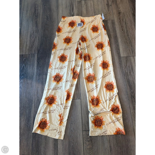 Pajama Pants By Clothes Mentor In Yellow, Size: L