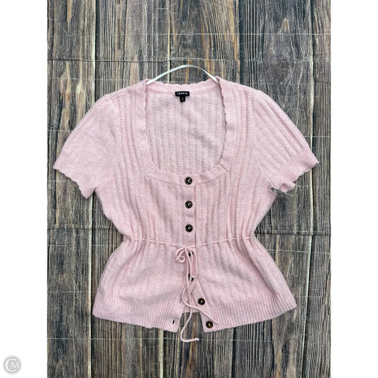 Sweater Short Sleeve By Torrid In Pink, Size: 2x