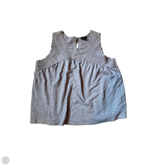 Tank Top By Clothes Mentor In Blue, Size: 1x
