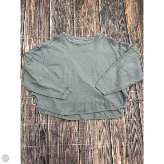 Top Long Sleeve By We The Free In Grey, Size: S