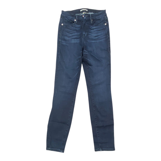 Jeans Cropped By Good American In Blue Denim, Size:0