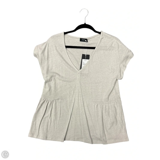 Top Short Sleeve By Yest In Grey, Size: 6
