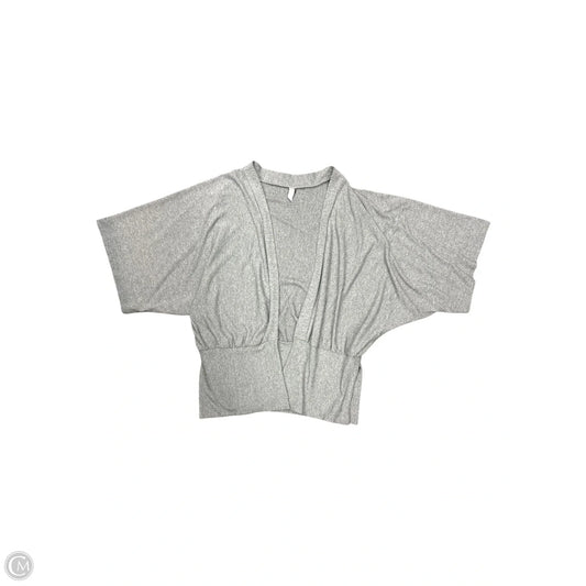 Sweater Cardigan By Love In Grey, Size: M